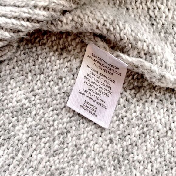 BP Vneck cotton blend long sleeve sweater - Picture 4 of 5